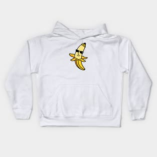 cool banana cartoon Kids Hoodie